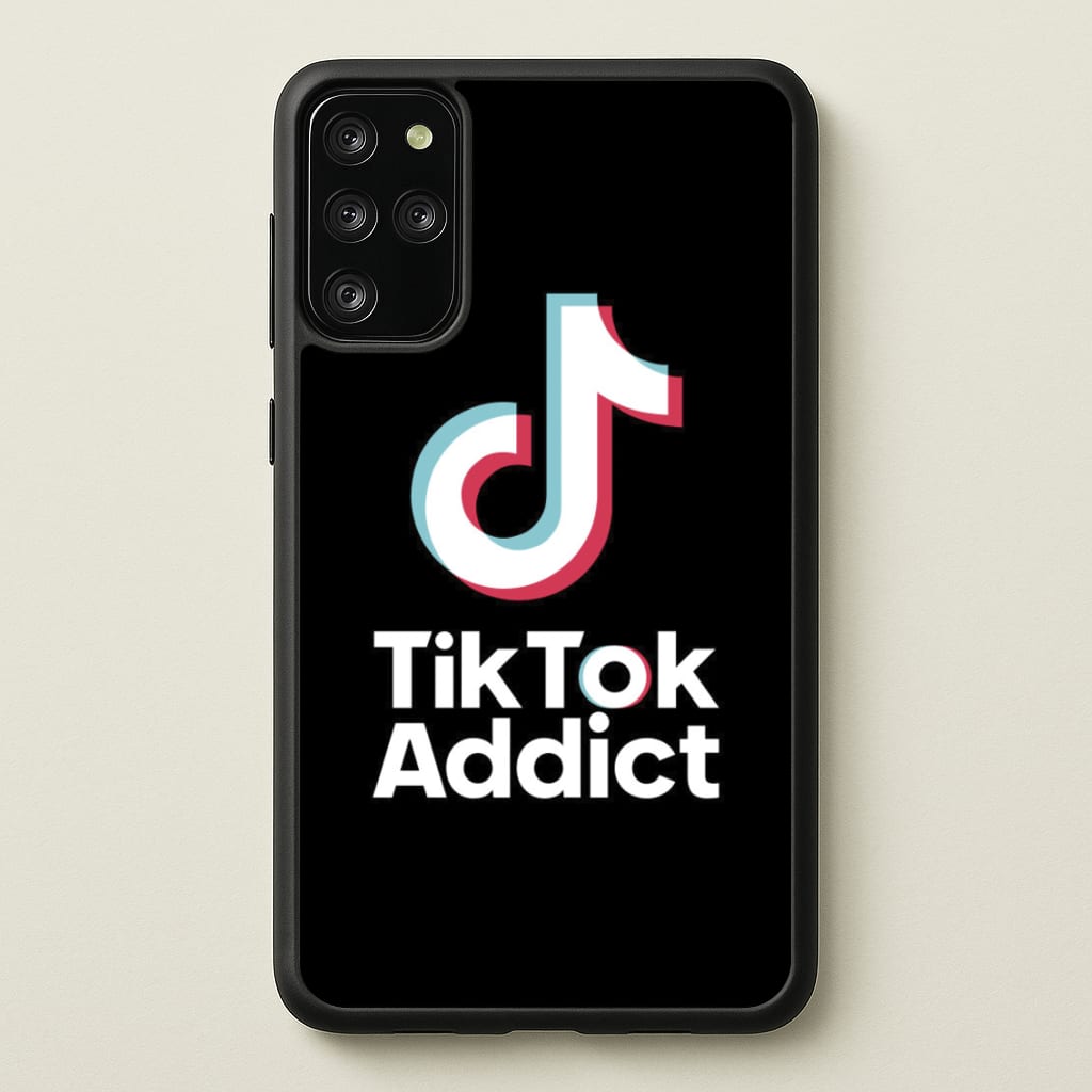 TikTok Addict - TikTok Phone Case for Galaxy S20 Plus