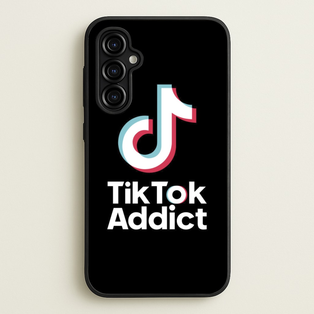 TikTok Addict - TikTok Phone Case for Galaxy A54
