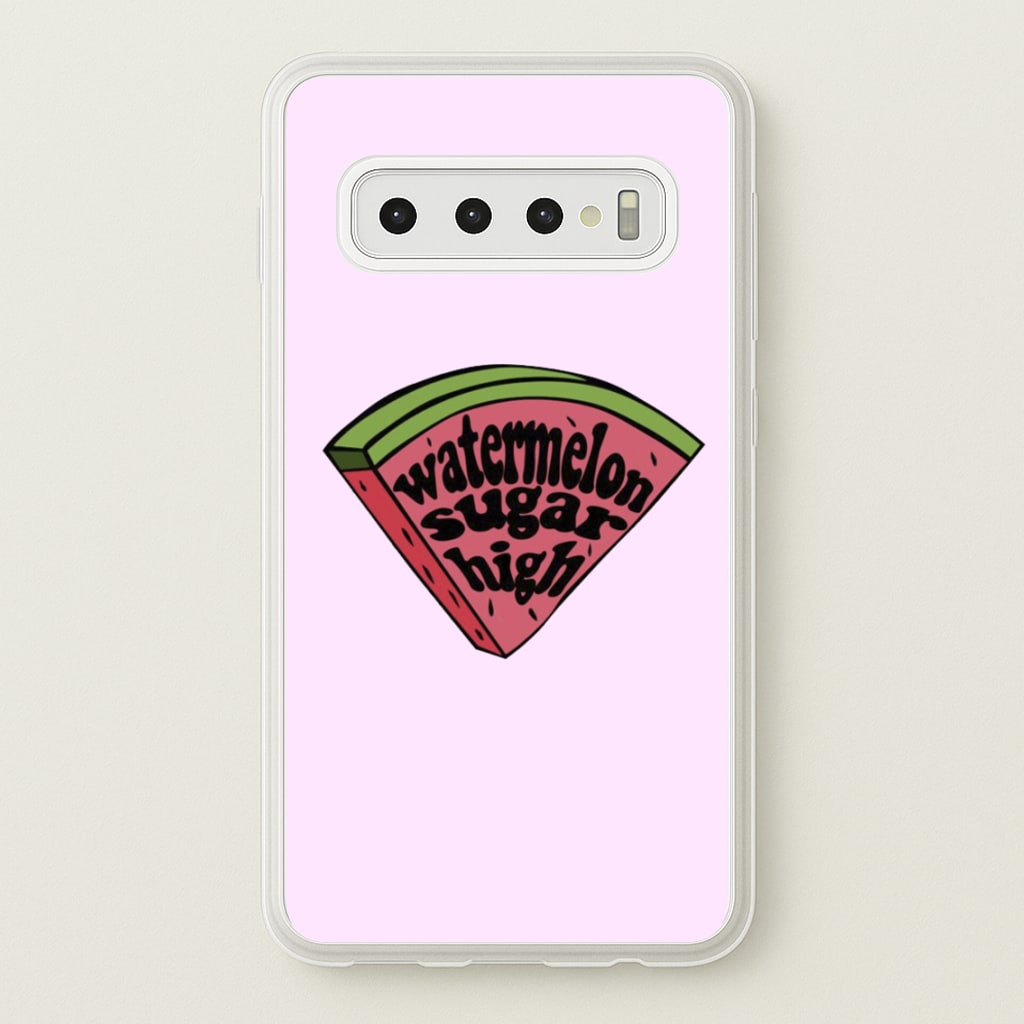 Watermelon Sugar High - Harry - TikTok Phone Case for Galaxy S10