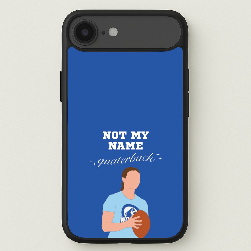 Not My Name Quaterback Phone Case for iPhone 17 Air