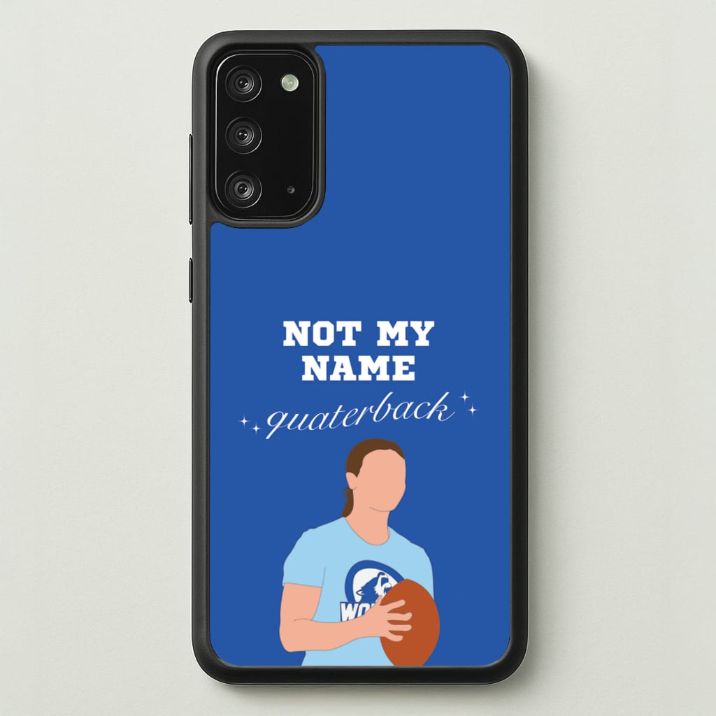 Not My Name Quaterback - Memes Phone Case for Galaxy Note 20