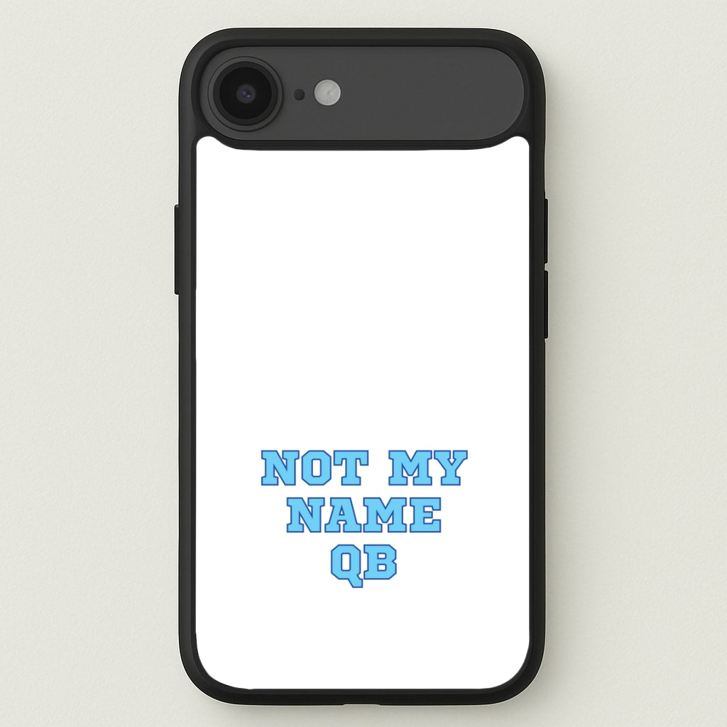 Not My Name QB Phone Case for iPhone 17 Air