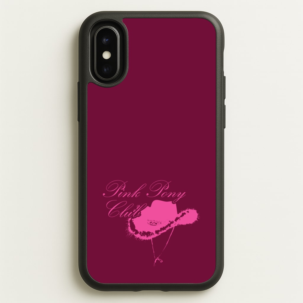 Pink Pony Club 1 - Chappell Roan Phone Case for iPhone X / XS
