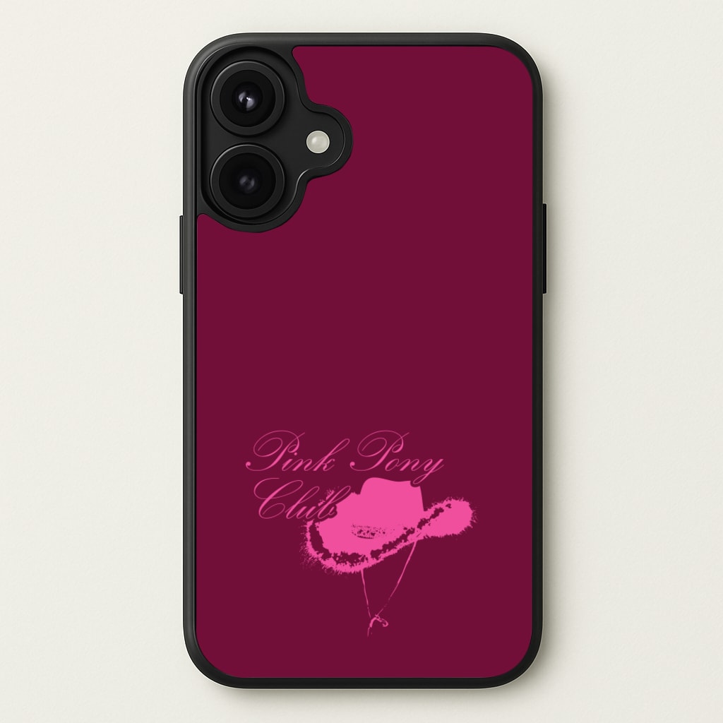 Pink Pony Club 1 Phone Case for iPhone 17