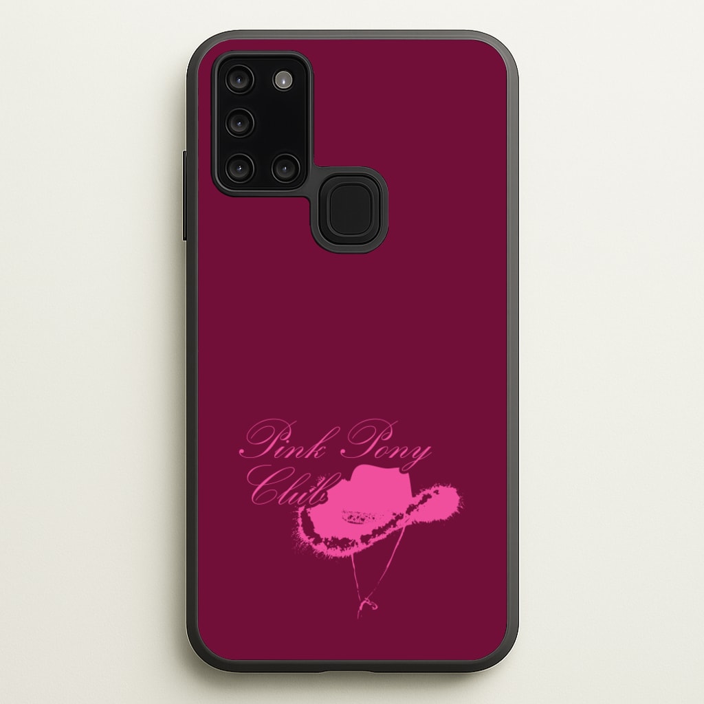 Pink Pony Club 1 - Chappell Roan Phone Case for Galaxy A21s