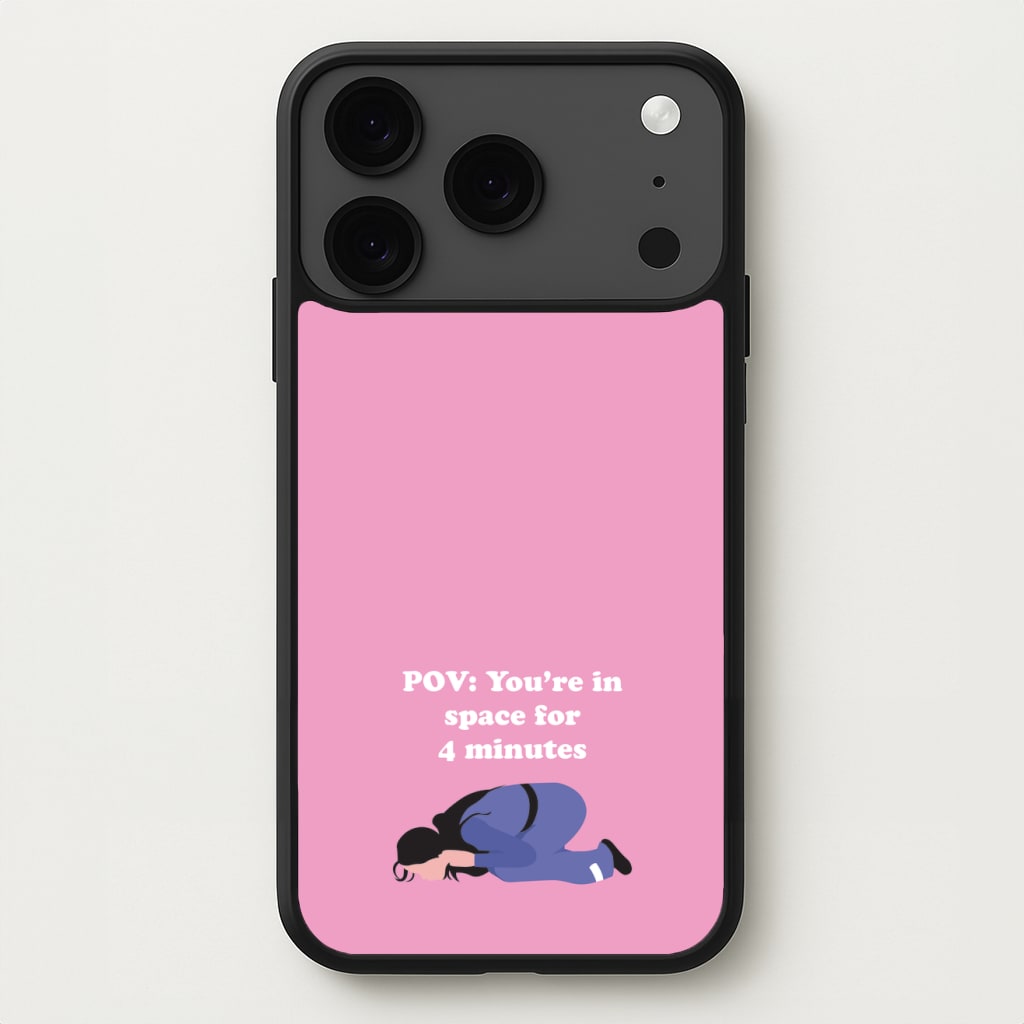 POV: You're In Space For 4 Minutes Phone Case for iPhone 17 Pro