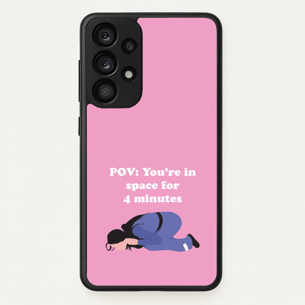 POV: You're In Space For 4 Minutes - Memes Phone Case for Galaxy A33