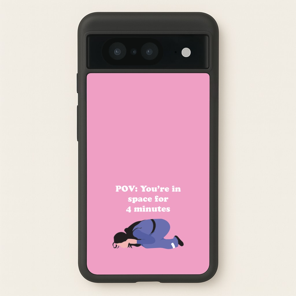 POV: You're In Space For 4 Minutes - Memes Phone Case for Google Pixel 8