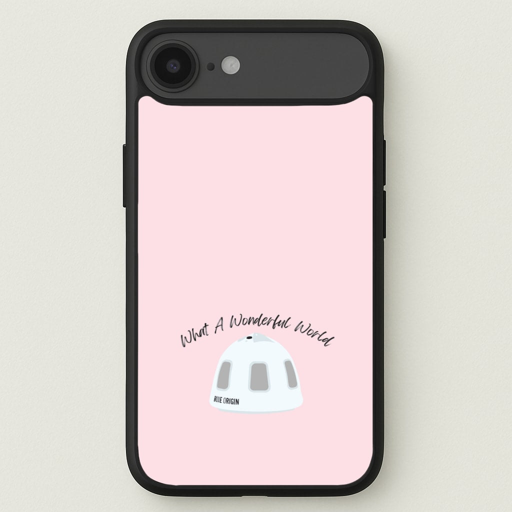 What A Wonderful World Space Launch Phone Case for iPhone 17 Air