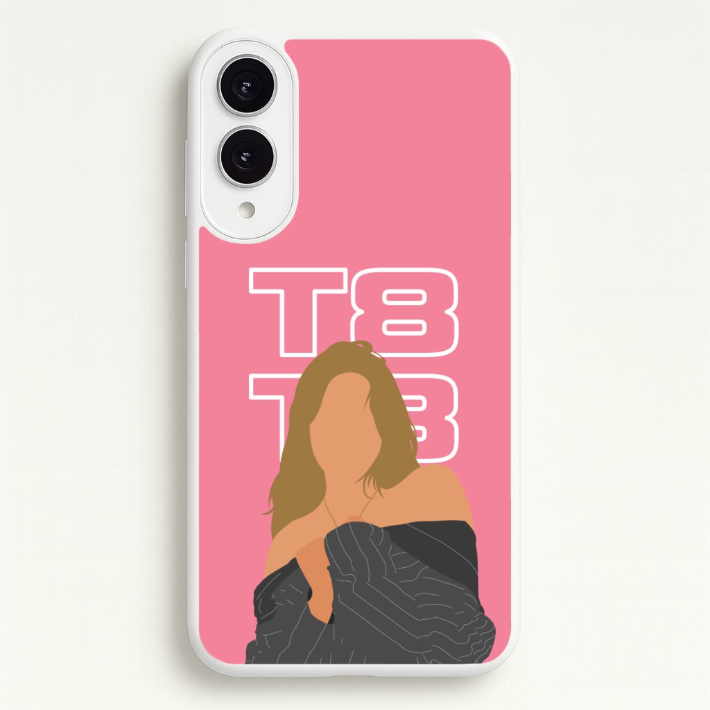 T8 Pink - Tate Mcrae Phone Case for Galaxy S25 Edge