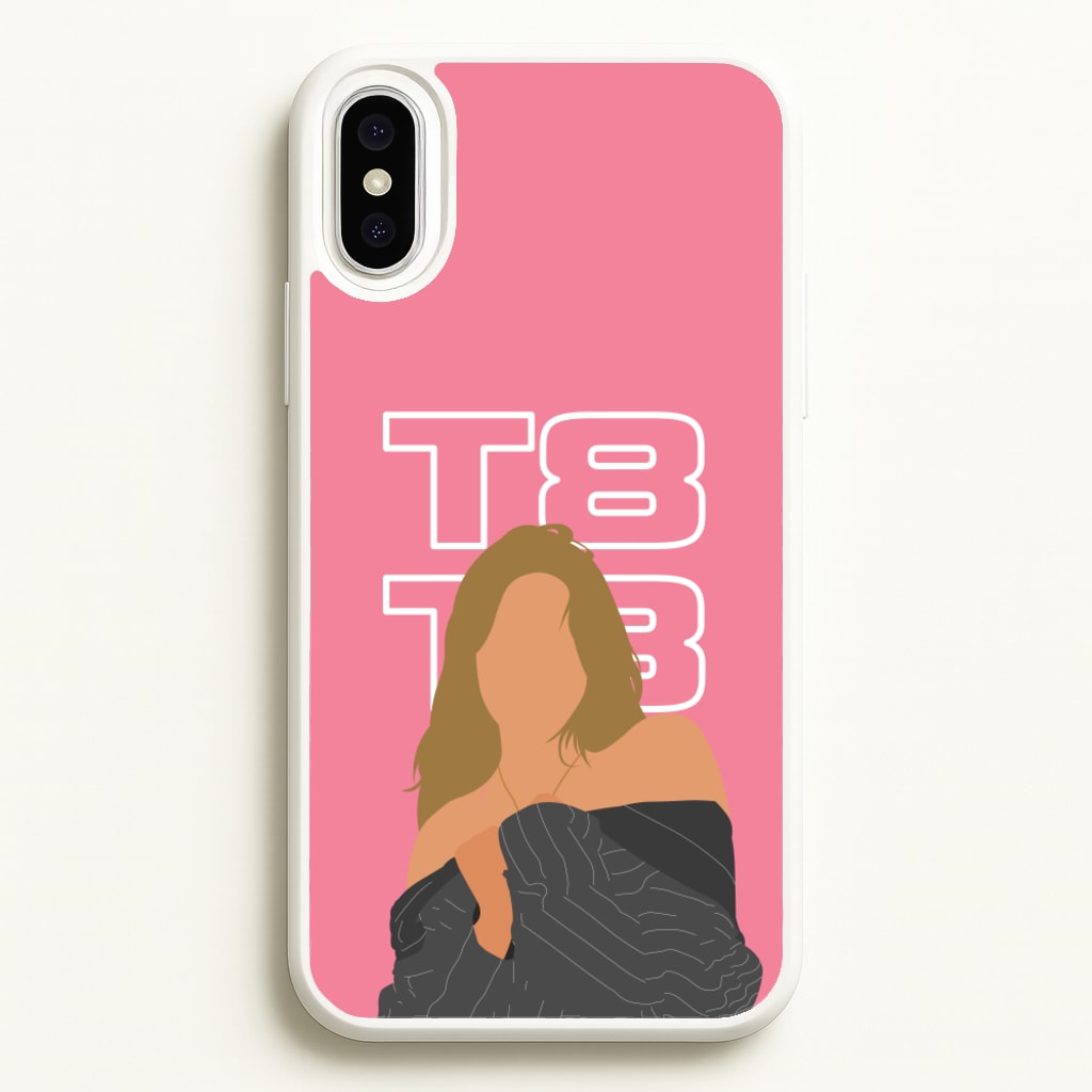 T8 Pink - Tate Mcrae Phone Case for iPhone XS Max