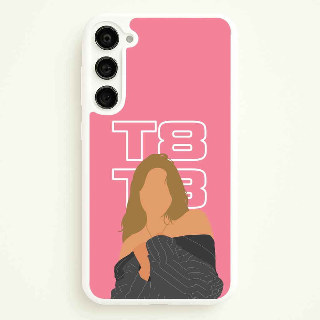 T8 Pink - Tate Mcrae Phone Case for Galaxy S23