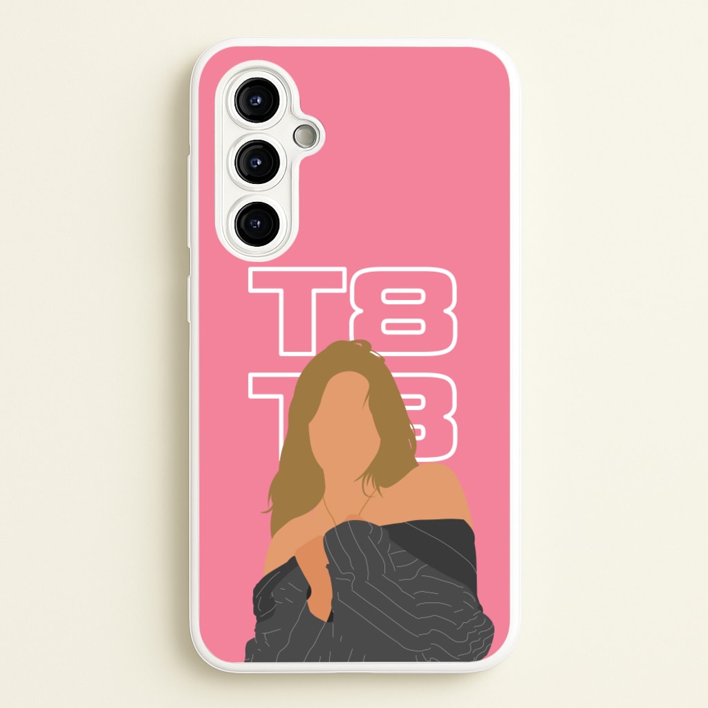 T8 Pink - Tate Mcrae Phone Case for Galaxy A54