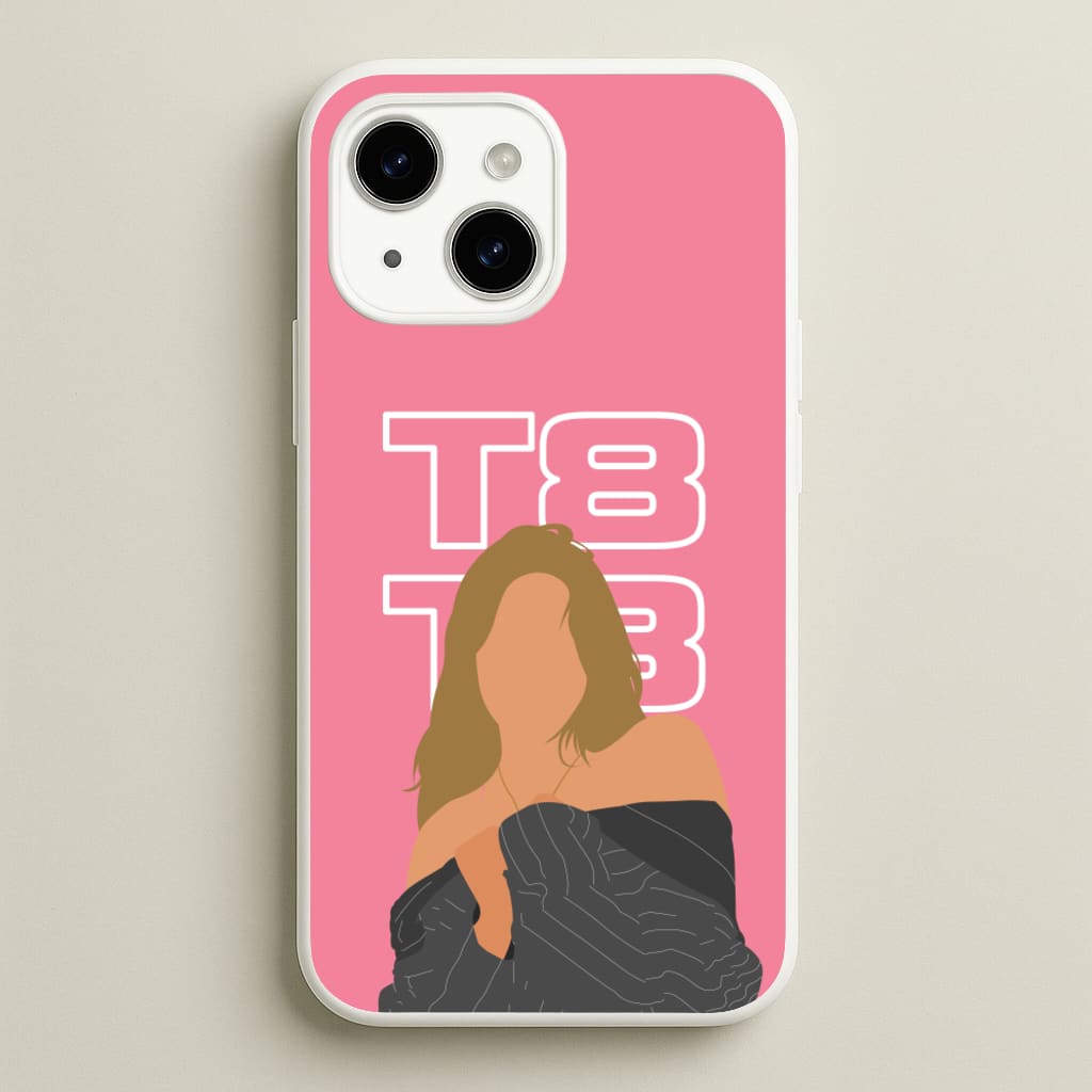 T8 Pink - Tate Mcrae Phone Case for iPhone 15