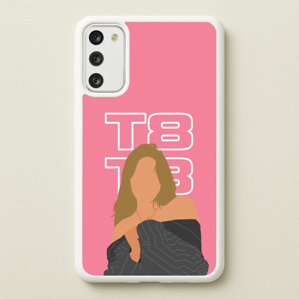 T8 Pink - Tate Mcrae Phone Case for Galaxy S20FE