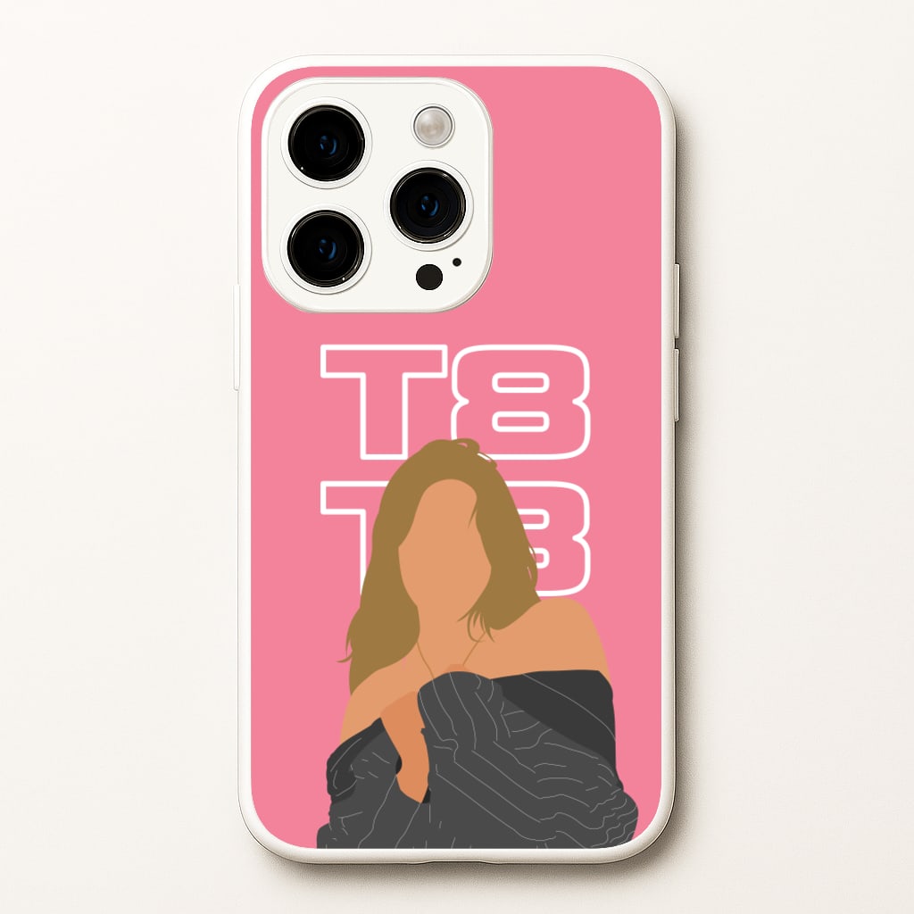 T8 Pink - Tate Mcrae Phone Case for iPhone 15 Pro
