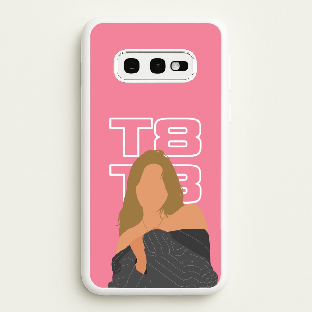T8 Pink - Tate Mcrae Phone Case for Galaxy S10e