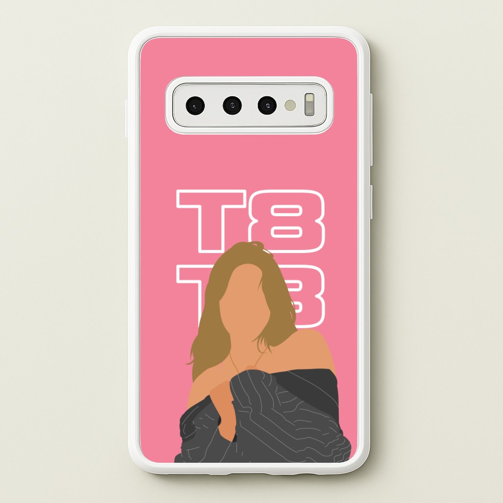 T8 Pink - Tate Mcrae Phone Case for Galaxy S10