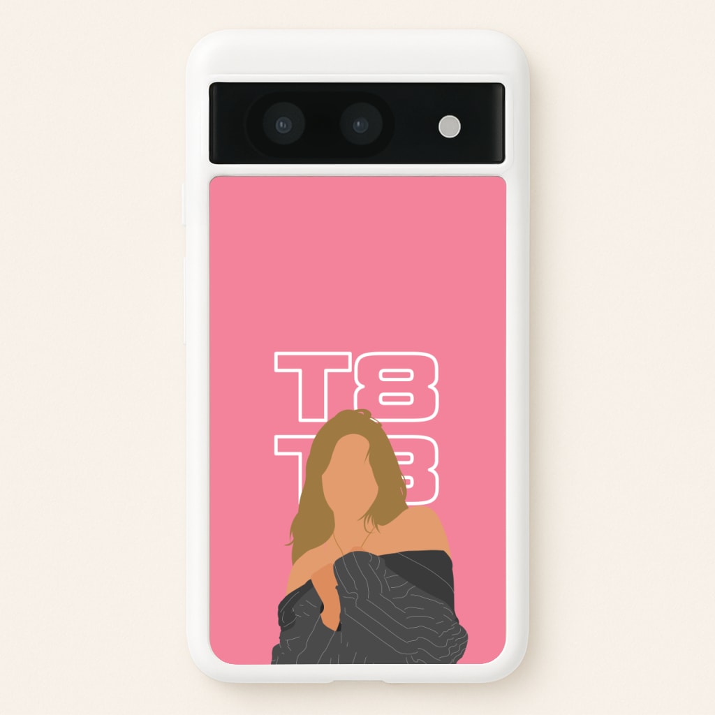 T8 Pink - Tate Mcrae Phone Case for Google Pixel 8a