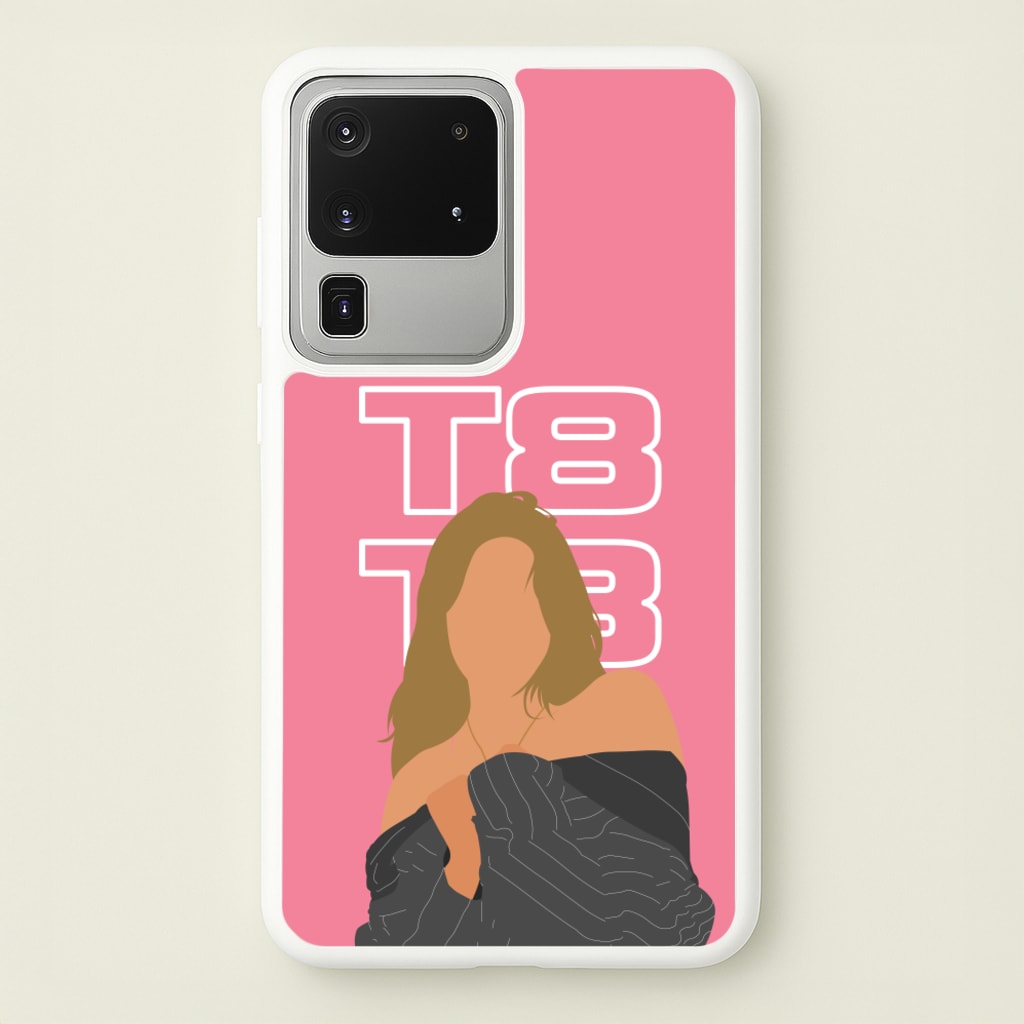 T8 Pink - Tate Mcrae Phone Case for Galaxy S20 Ultra