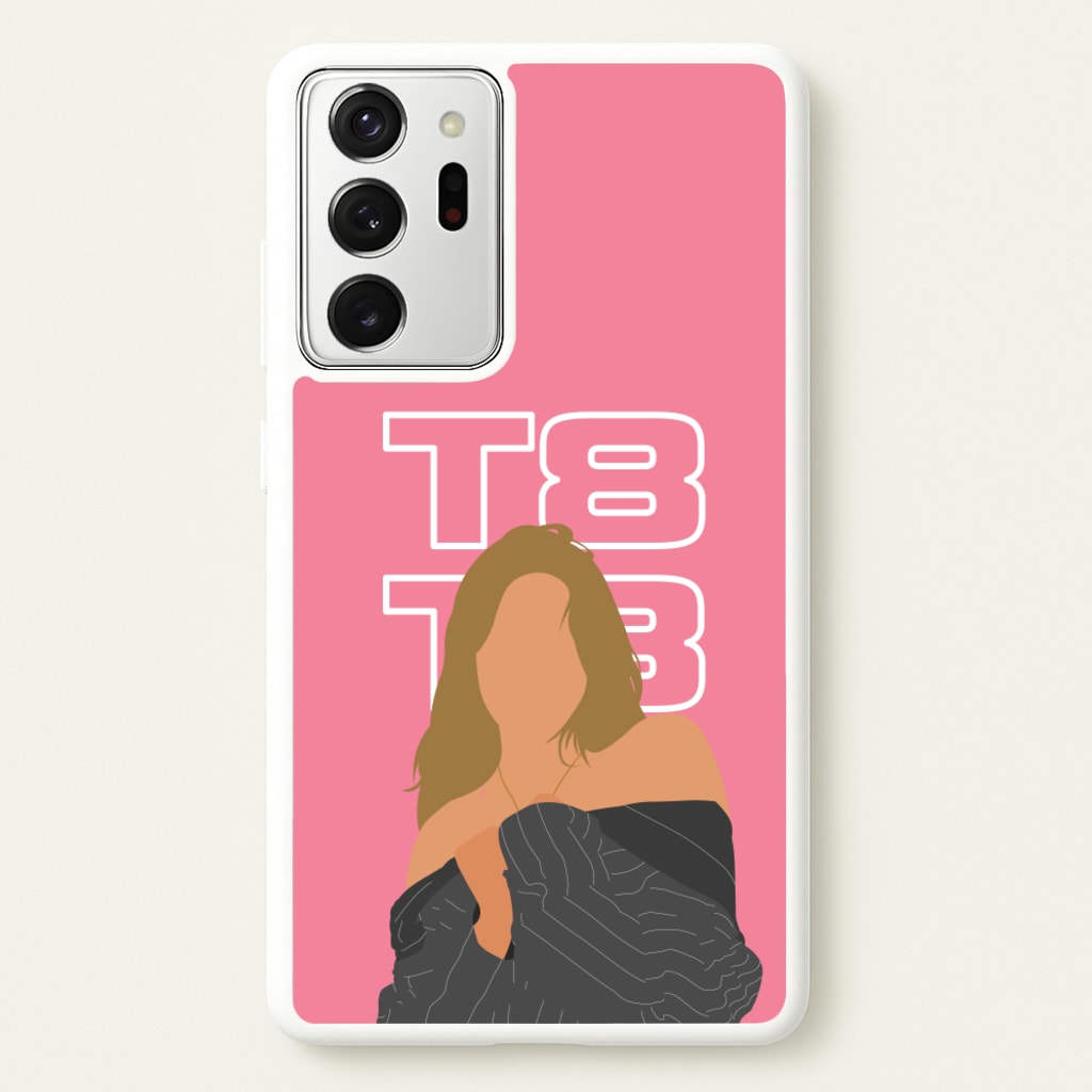 T8 Pink - Tate Mcrae Phone Case for Galaxy Note 20 Ultra