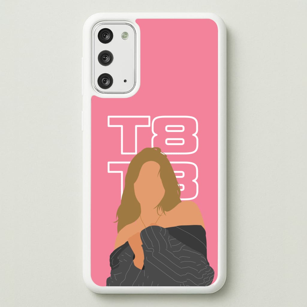 T8 Pink - Tate Mcrae Phone Case for Galaxy Note 20