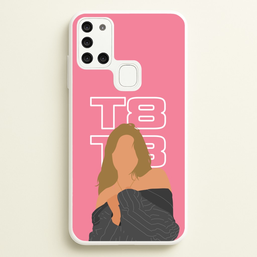 T8 Pink - Tate Mcrae Phone Case for Galaxy A21s