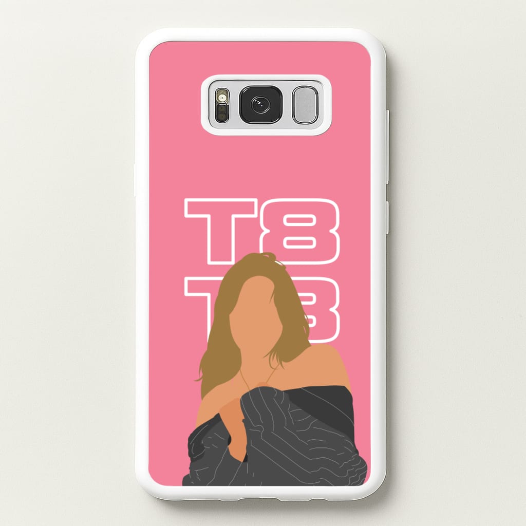 T8 Pink - Tate Mcrae Phone Case for Galaxy S8 Plus