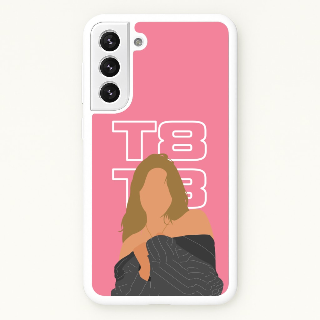 T8 Pink - Tate Mcrae Phone Case for Galaxy S21