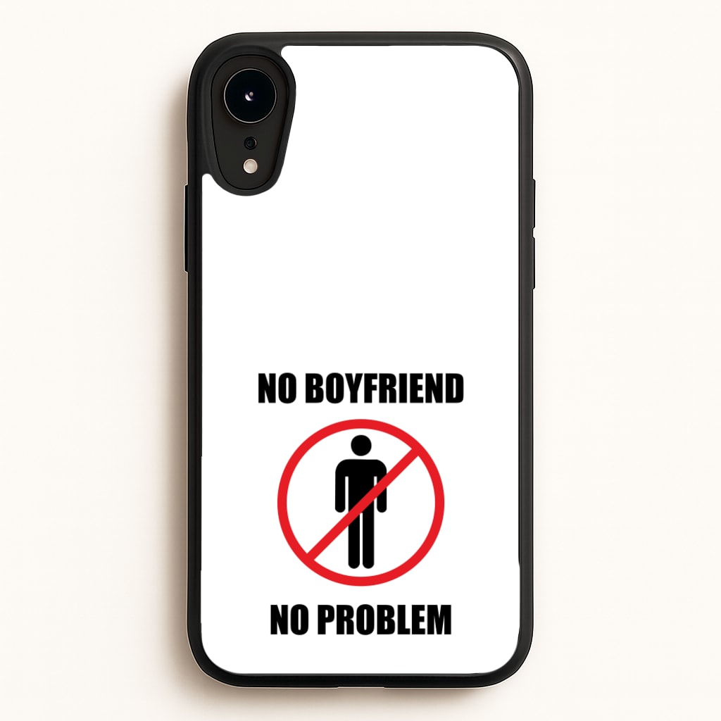 No Boyfriend No Problem - Tate Mcrae Phone Case for iPhone XR