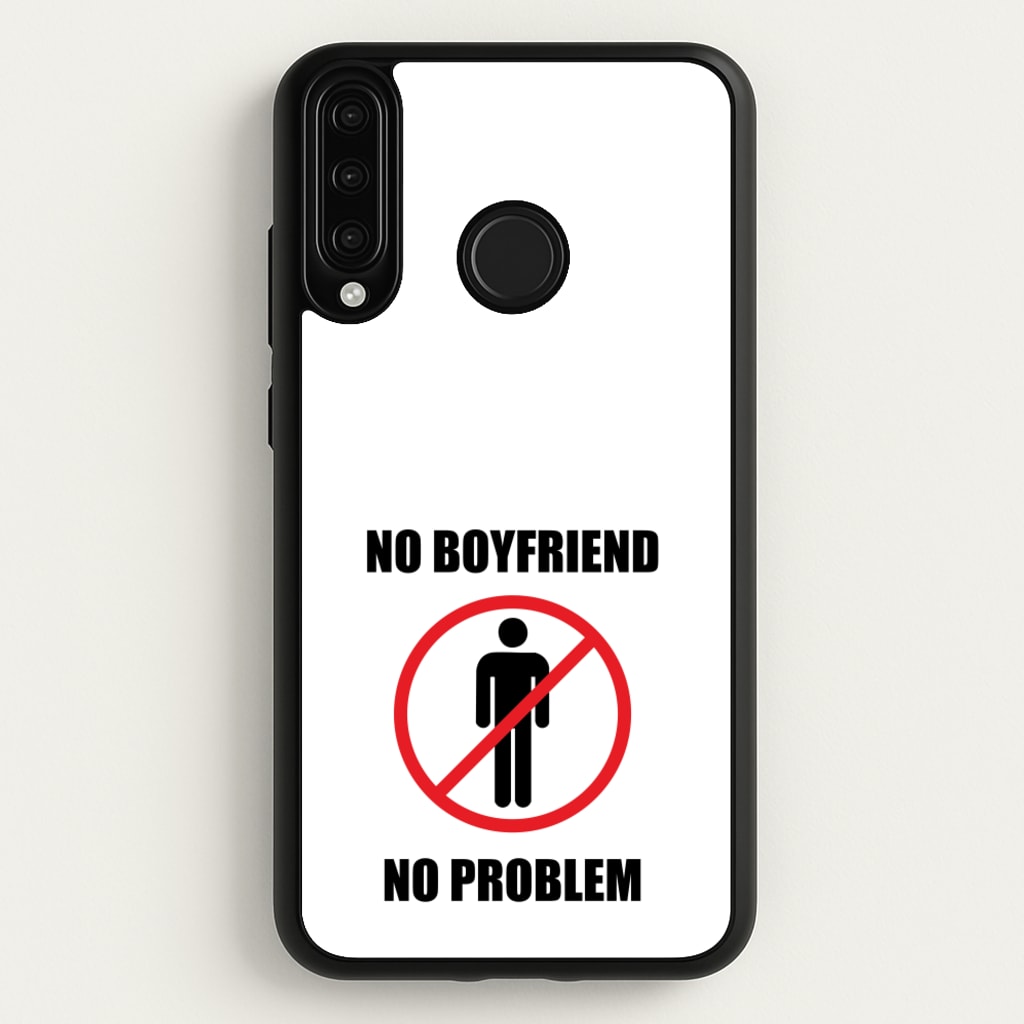 No Boyfriend No Problem - Tate Mcrae Phone Case for Huawei P30 Lite