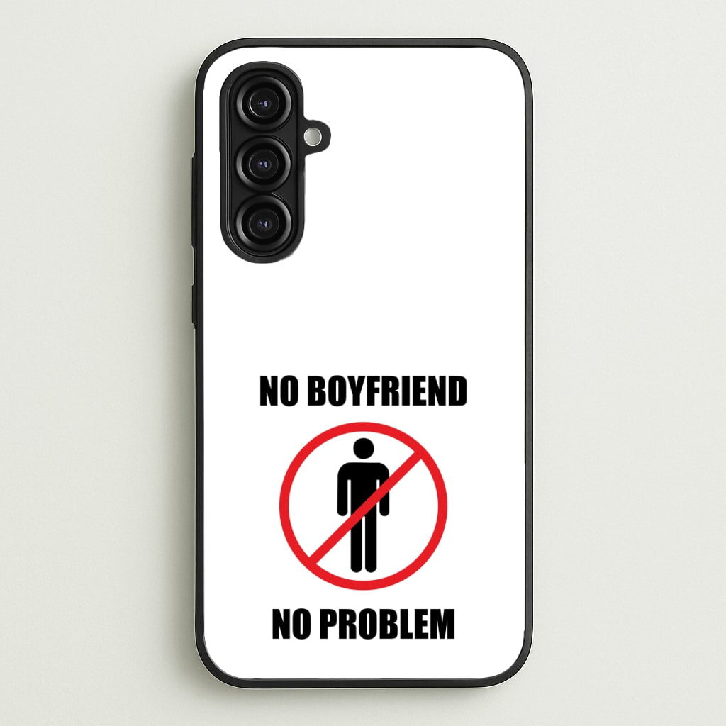 No Boyfriend No Problem - Tate Mcrae Phone Case for Galaxy A16