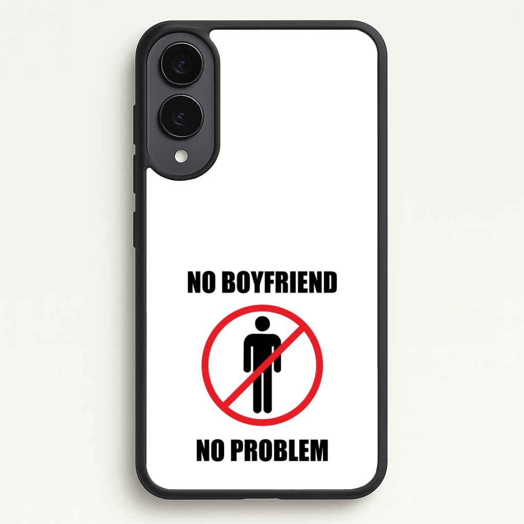 No Boyfriend No Problem - Tate Mcrae Phone Case for Galaxy S25 Edge