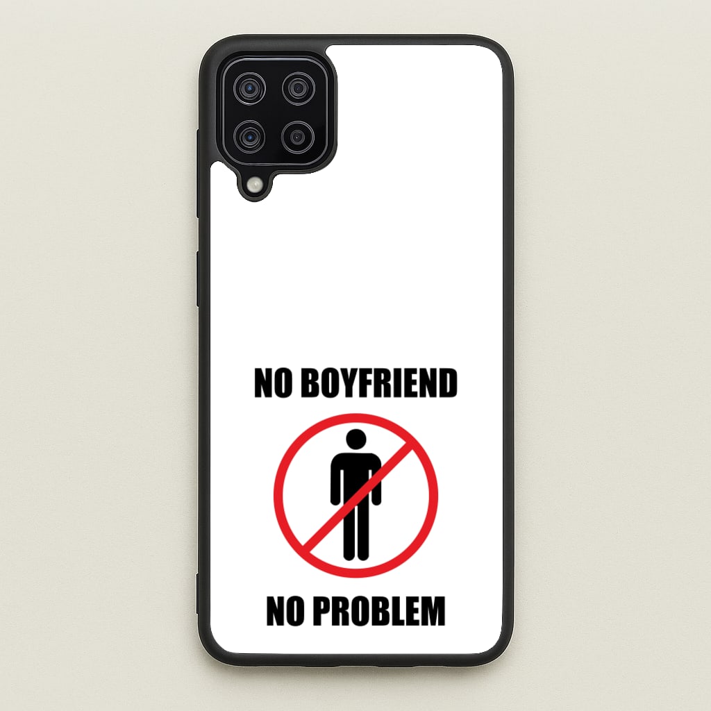 No Boyfriend No Problem - Tate Mcrae Phone Case for Galaxy A12