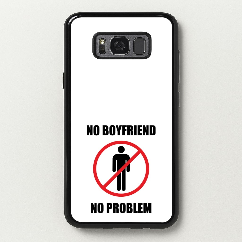 No Boyfriend No Problem - Tate Mcrae Phone Case for Galaxy S8 Plus