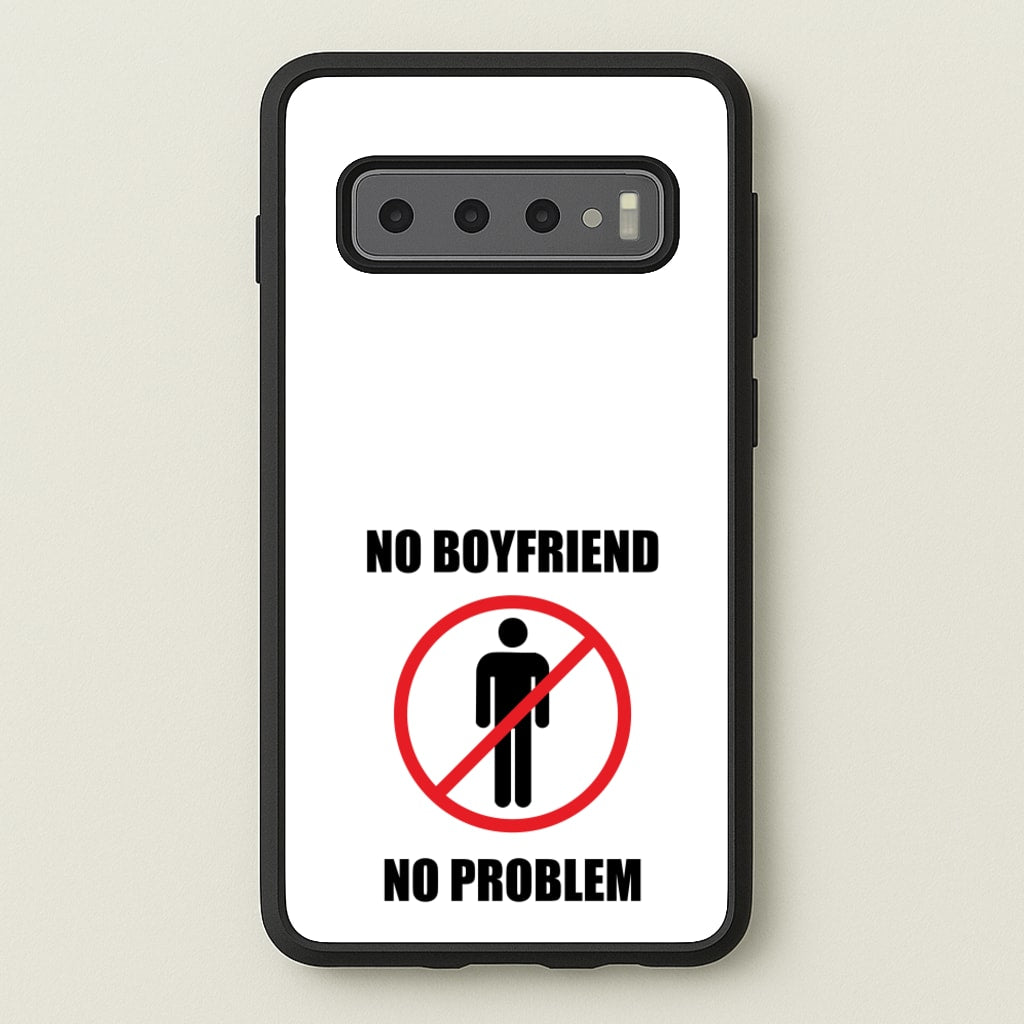 No Boyfriend No Problem - Tate Mcrae Phone Case for Galaxy S10