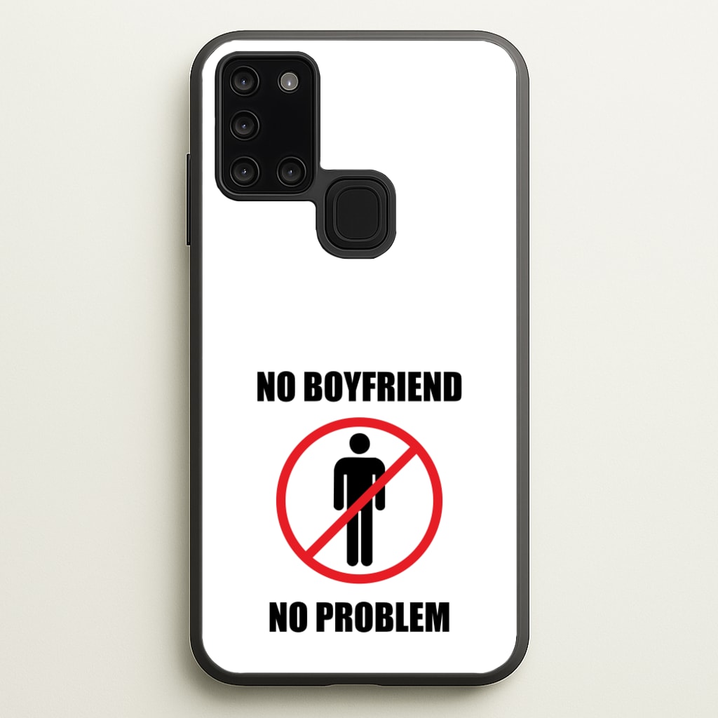 No Boyfriend No Problem - Tate Mcrae Phone Case for Galaxy A21s