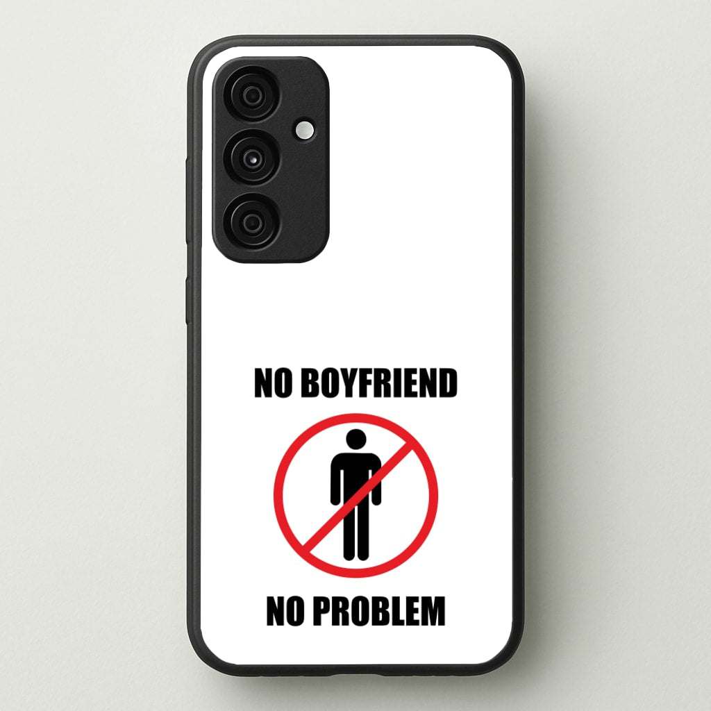 No Boyfriend No Problem - Tate Mcrae Phone Case for Galaxy A55