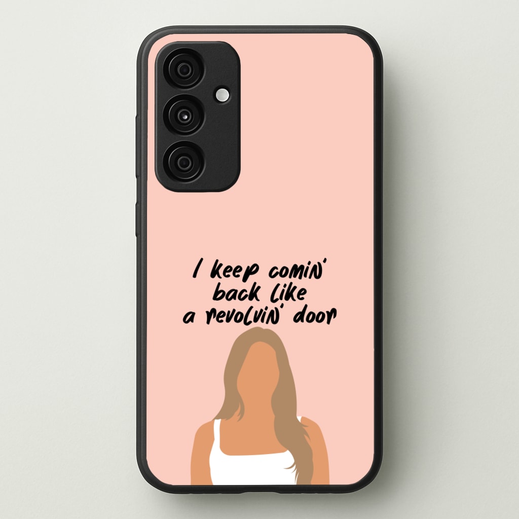 Revolving Door - Tate Mcrae Phone Case for Galaxy A55