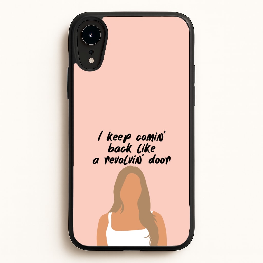 Revolving Door - Tate Mcrae Phone Case for iPhone XR