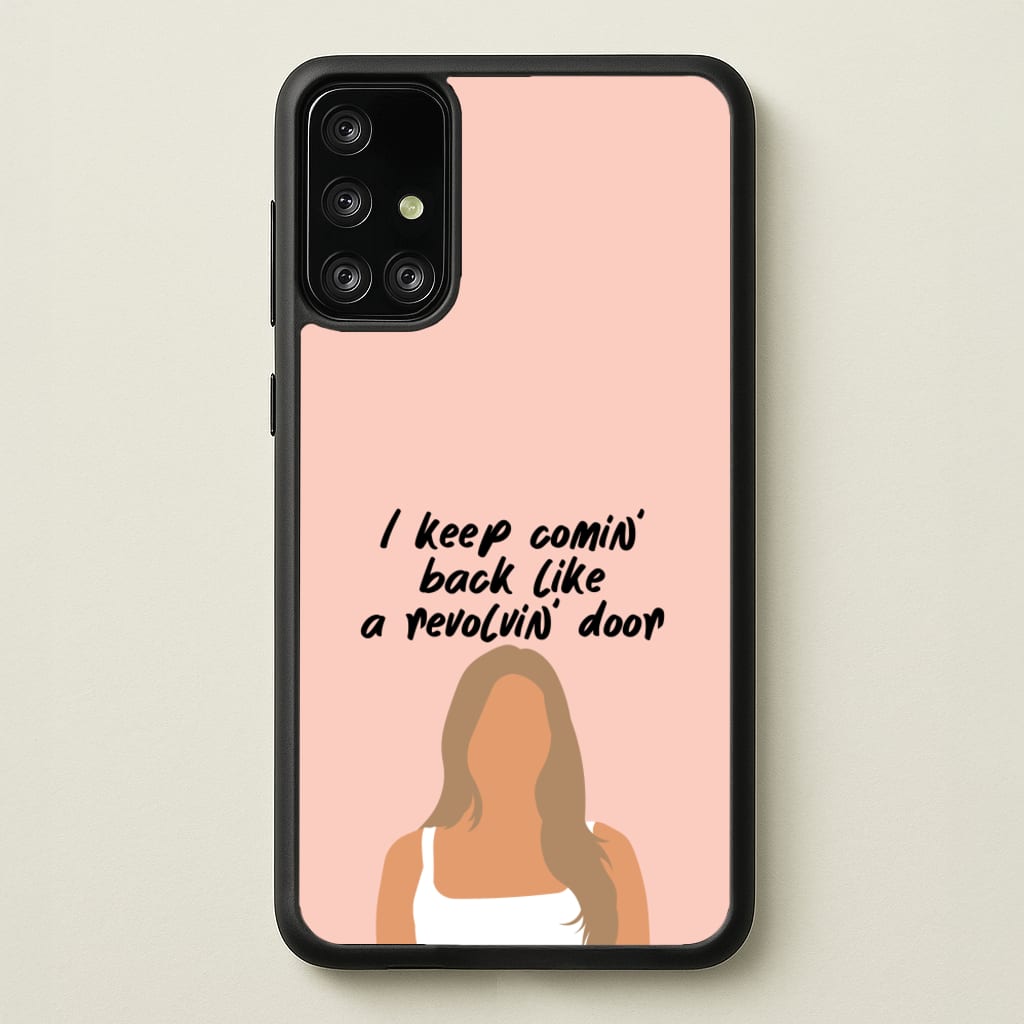 Revolving Door - Tate Mcrae Phone Case for Galaxy A71