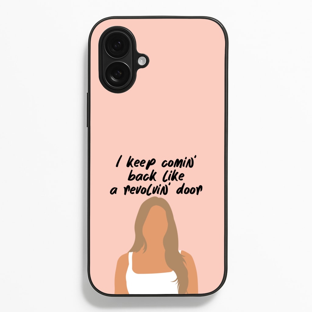 Revolving Door - Tate Mcrae Phone Case for iPhone 16 Plus