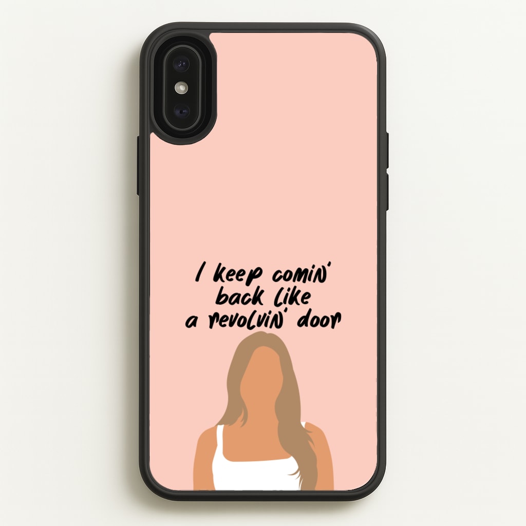 Revolving Door - Tate Mcrae Phone Case for iPhone XS Max
