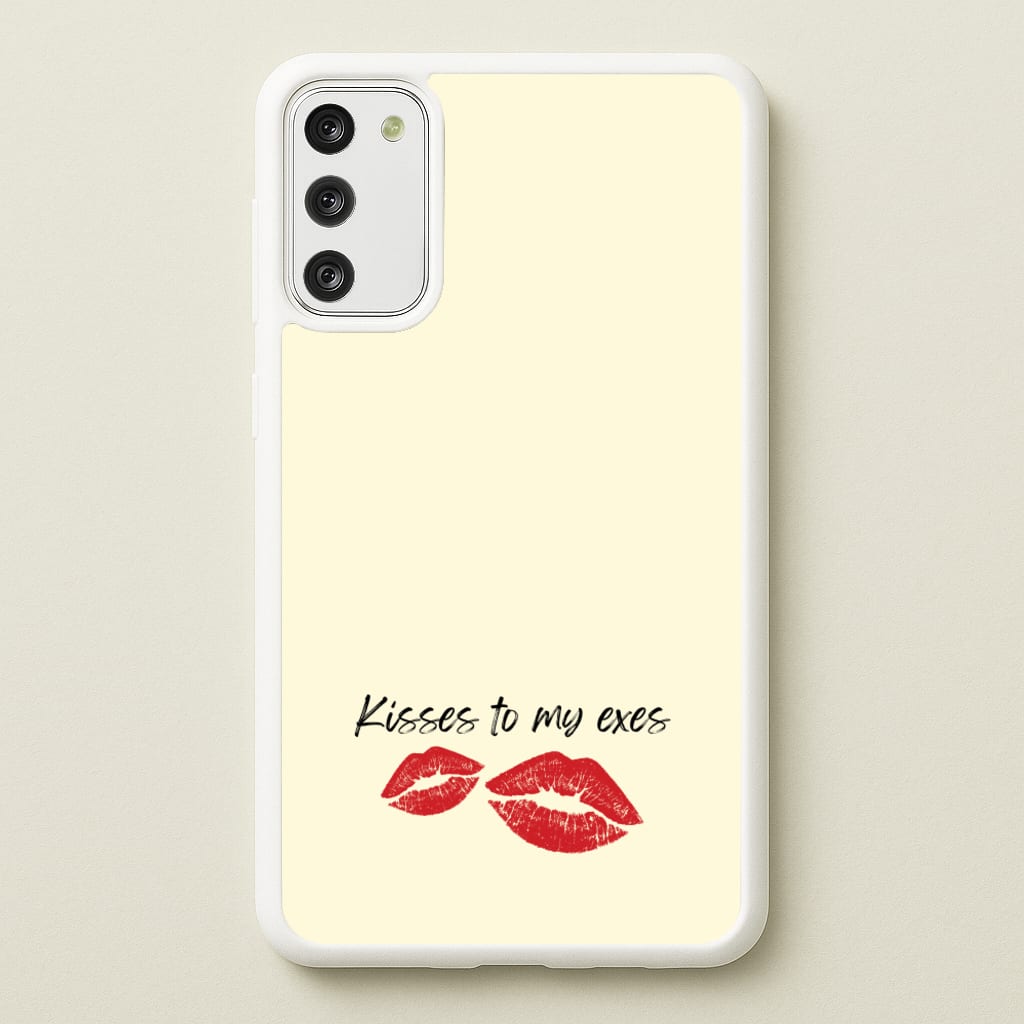 Kisses To My Exes - Tate Mcrae Phone Case for Galaxy S20