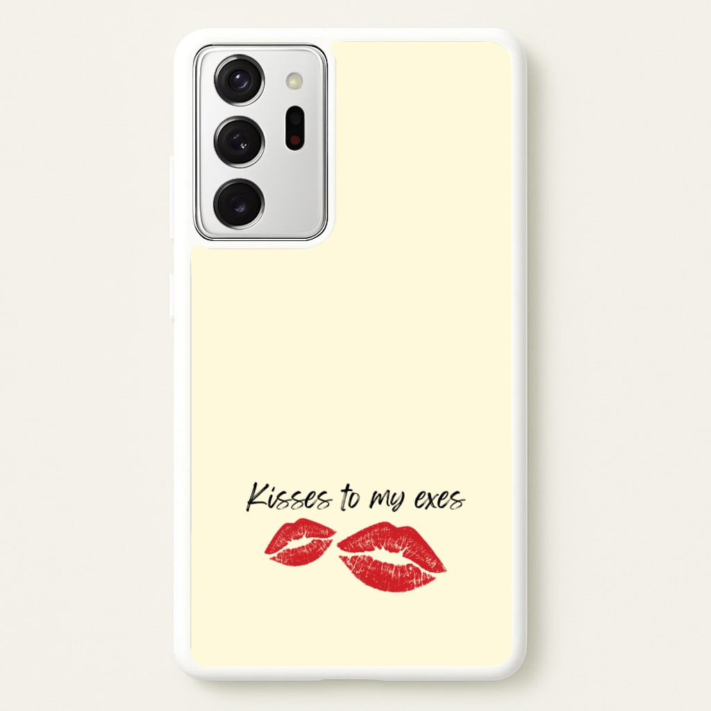 Kisses To My Exes - Tate Mcrae Phone Case for Galaxy Note 20 Ultra