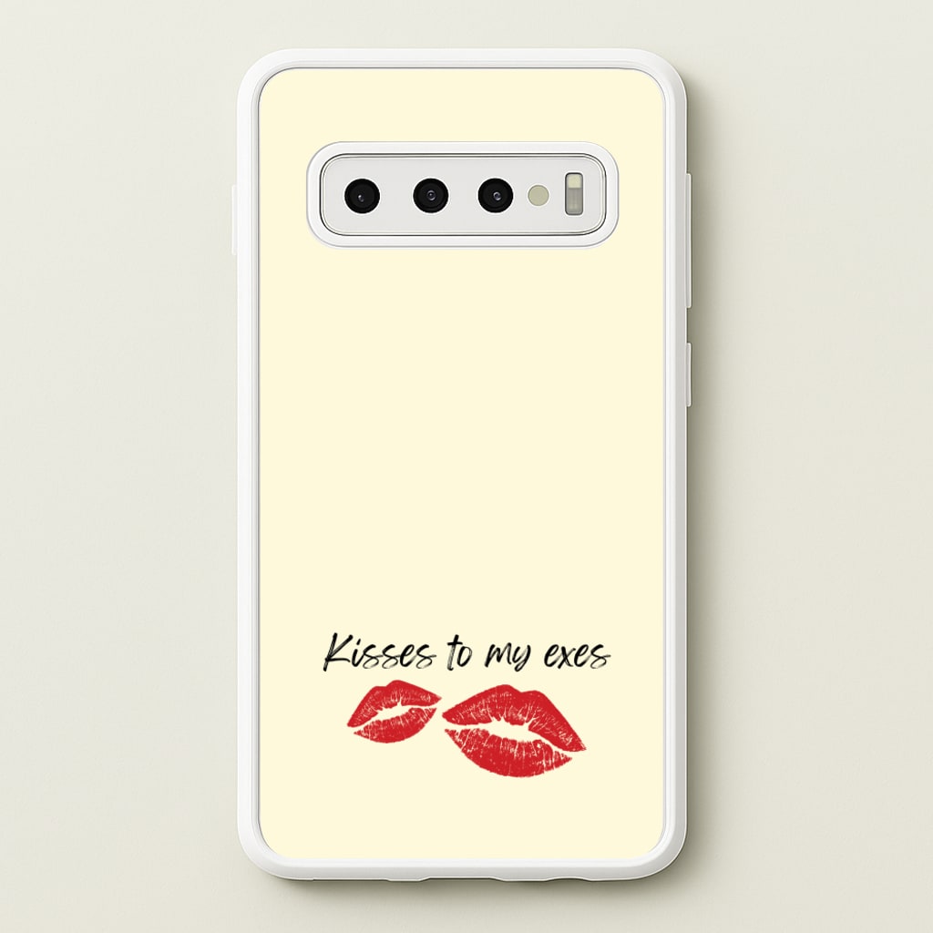 Kisses To My Exes - Tate Mcrae Phone Case for Galaxy S10