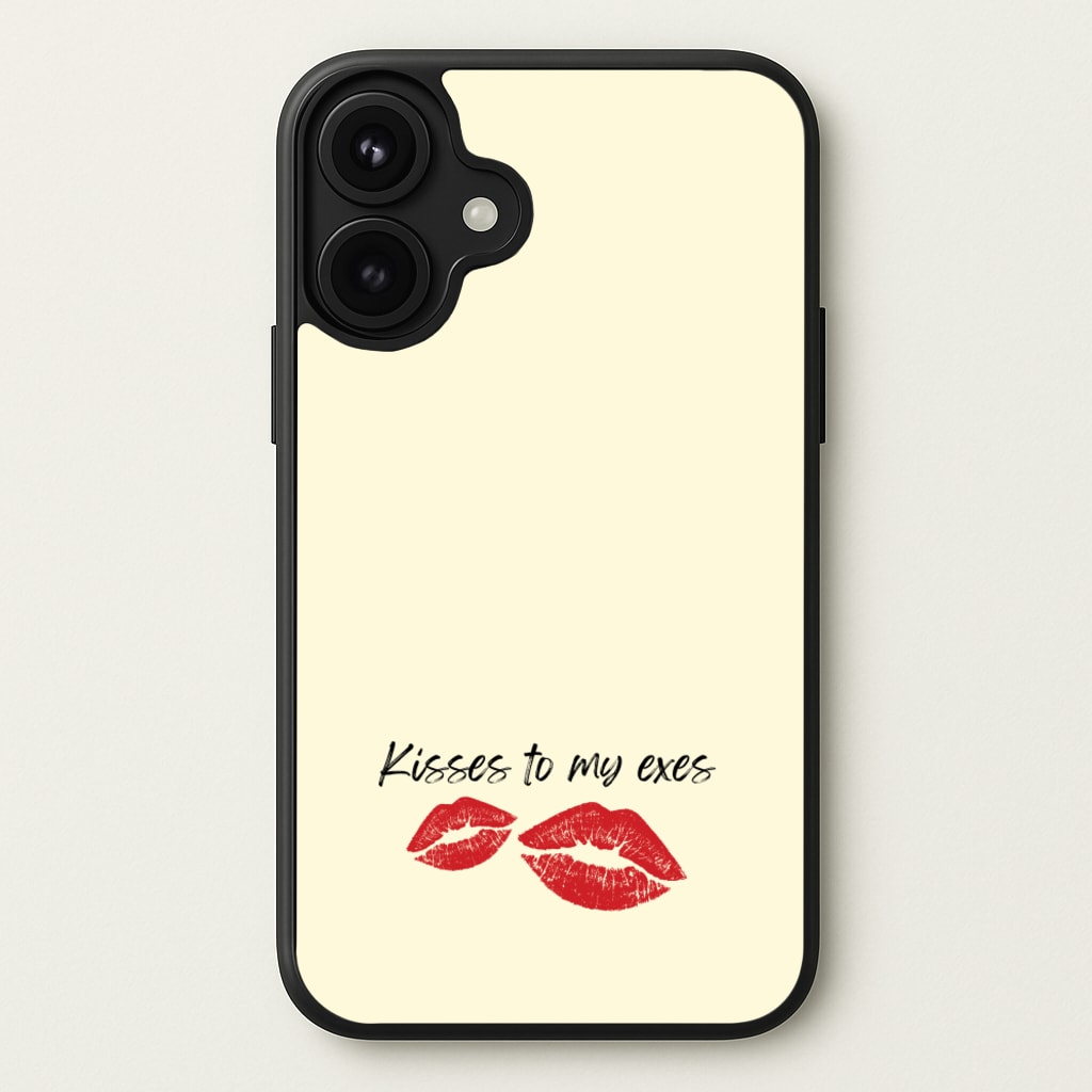 Kisses To My Exes Phone Case for iPhone 17