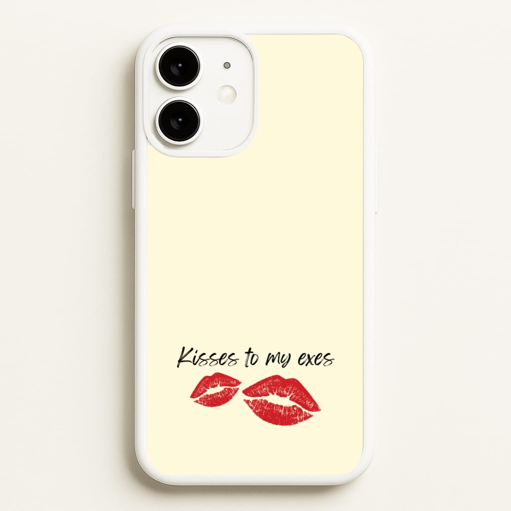 Kisses To My Exes - Tate Mcrae Phone Case for iPhone 11
