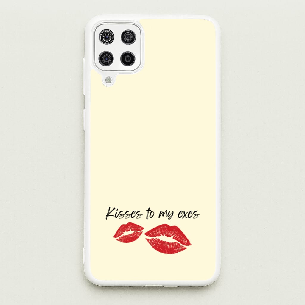 Kisses To My Exes - Tate Mcrae Phone Case for Galaxy A12