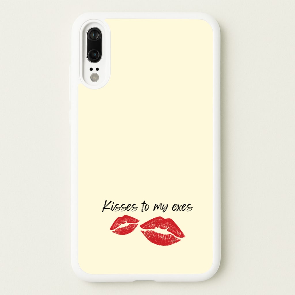 Kisses To My Exes - Tate Mcrae Phone Case for Huawei P20